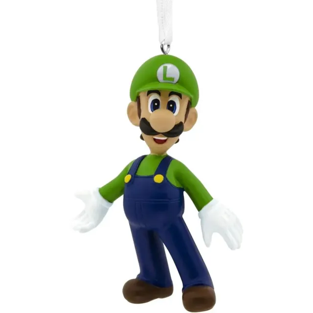 Hallmark Ornament l93 fc nintendo luigi Hallmark multi