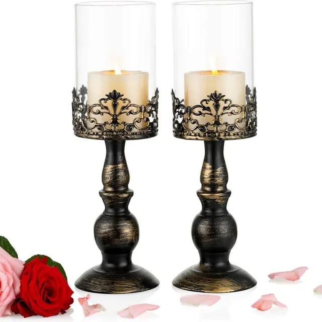 بوتر Kandelaar – Kaarsenhouder – Candle holder Zwart