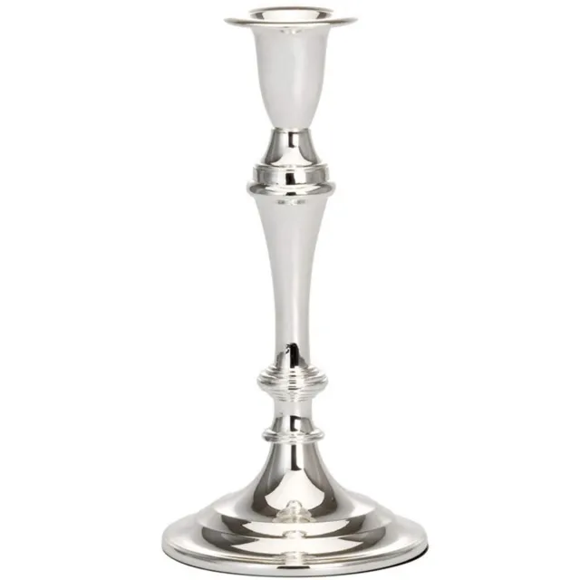 SILBERKANNE Peguera kandelaar, H 21,5 cm, hoogwaardig verzilverd met hoogwaardig vakmanschap. Klaar om cadeau te geven in een chique geschenkverpakking.