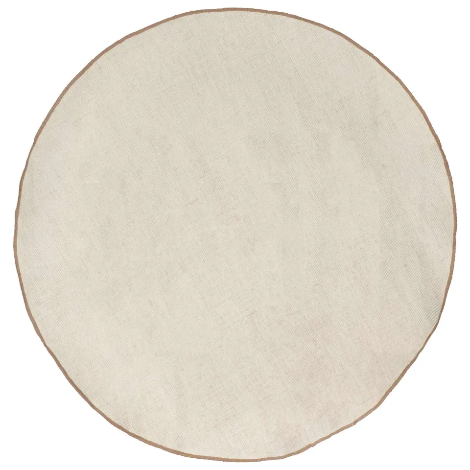 vidaXL Vloerkleden Naturel Ø 120 cm Jute, foto 2