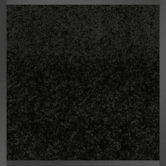 JYG Deurmat binnen - 120x120cm - CLEANWASH ZWART - Belgische Droogloopmat in Extra Grote Maten – Superabsorberend Polyamide, Antislip Vinyl Rug, 3 Kleuren, Diverse Lengtes en Breedtes – Luxe Afwerking in Eigen Atelier