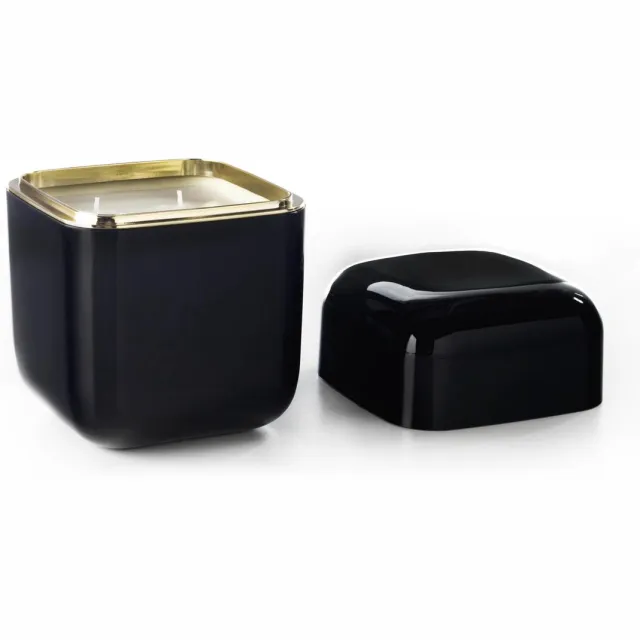Kartell Kartelll Oyster - Geurkaars - 950gr - Black Noir zwart