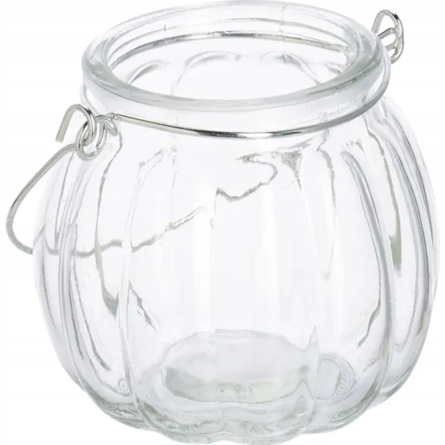 Golden Casavetro Glazen Waxinelichthouder / Mini Vaas - Wit