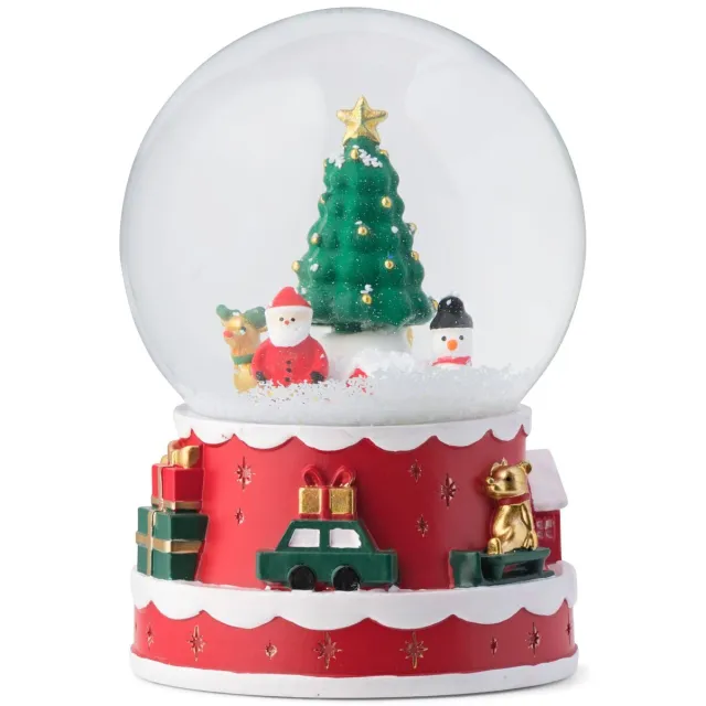 HEMA Sneeuwbol ⌀10x14.5cm kerst (multicolor)