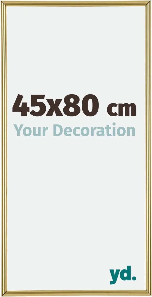 yd. Your Decoration - Fotolijst 45x80 cm - Kunststof - Goud - Annecy
