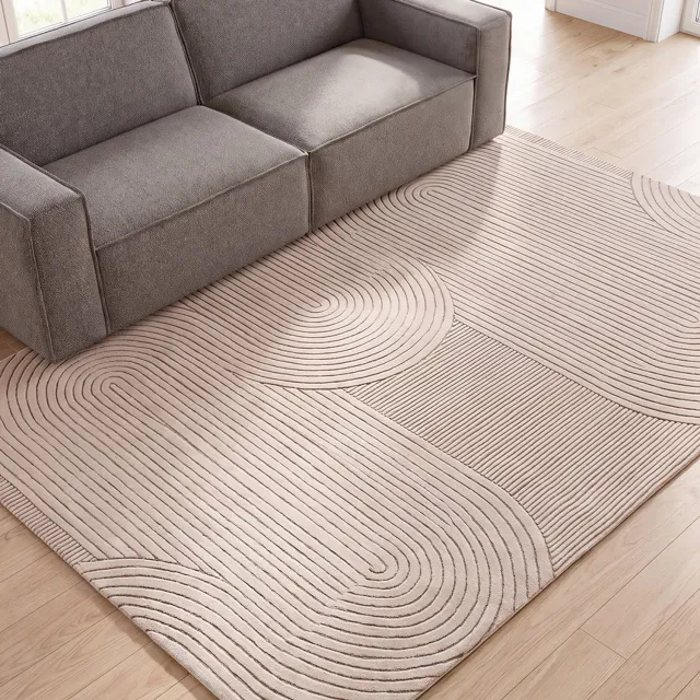 LABEL51 Lavita Vloerkleden - Bruin - Polyester - 160x230 cm