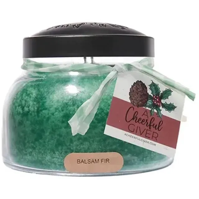 Cheerful Candle Geurkaars Balsam Fir - 170 gram - 30 branduren groen