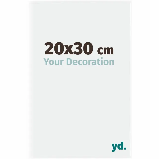 yd. Your Decoration - Fotolijst 20x30 cm - Kunststof - Wit Hoogglans - Evry