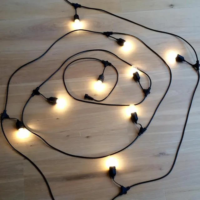 Loggerhead Lichtsnoer Vintage LED gloeilampen 10m
