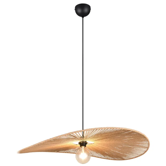 Reality LAURINE - Hanglamp - Zwart mat - excl. 1x E27 4 W