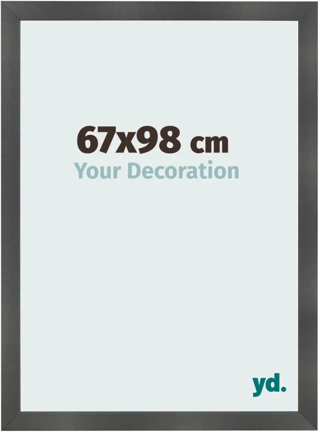 yd. Your Decoration - Fotolijst 67x98 cm - MDF - Zwart Mat - Pisa