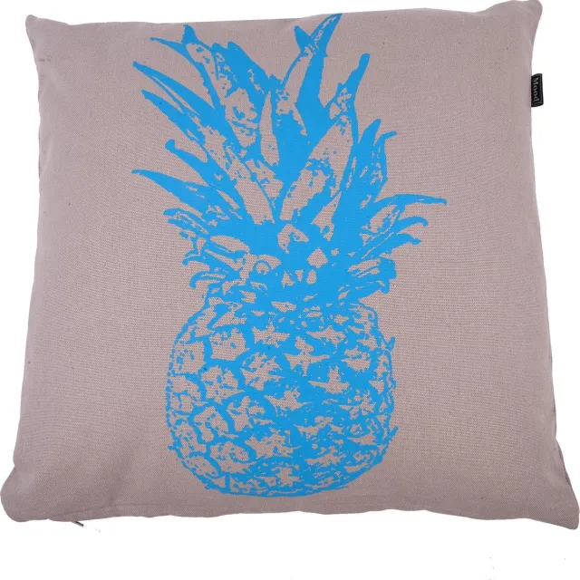 In The Mood Ananas - Sierkussen - Kiezel/Aqua - 50x50 cm Zand