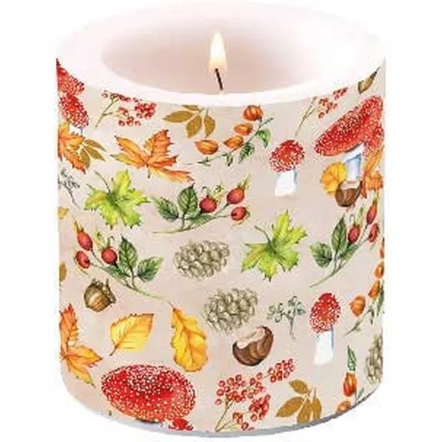 Ambiente Stompkaars Ambiente Autum Pattern Bruin