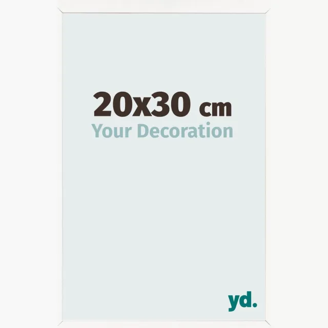 yd. Your Decoration - Fotolijst 20x30 cm - MDF - Wit Hoogglans - Bologna