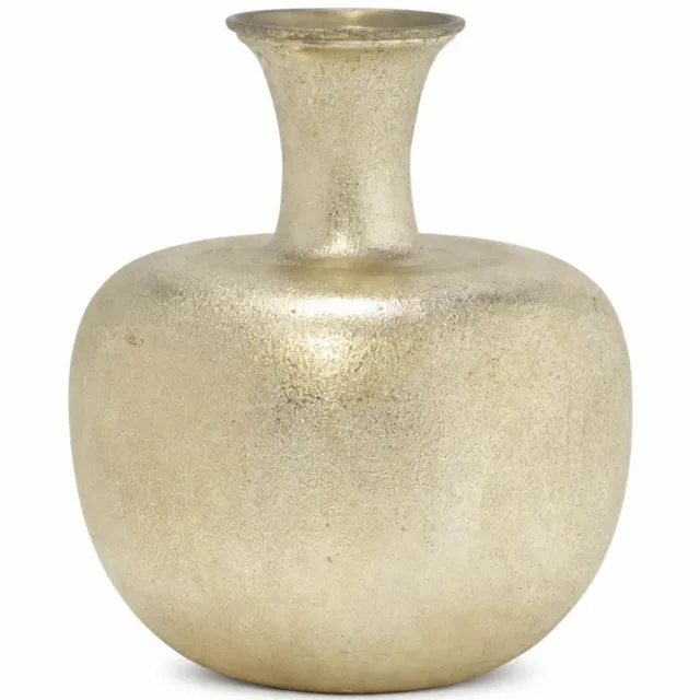 Colmore by Diga vaas-Katoenzilver L-Metaal-29x29x34cm katoen zilver