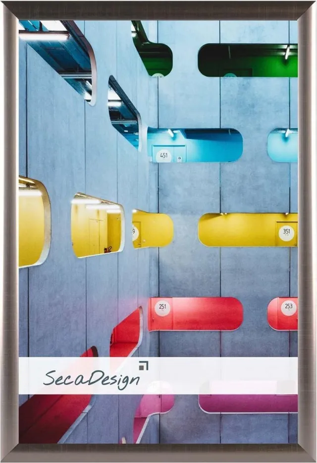 SecaDesign Materia Fotolijst - Fotomaat 30x40 cm - RVS