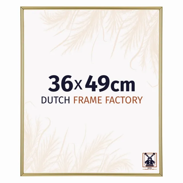 Dutch Frame Factory Fotolijst 36x49 cm - Kunststof - Goud - Angers
