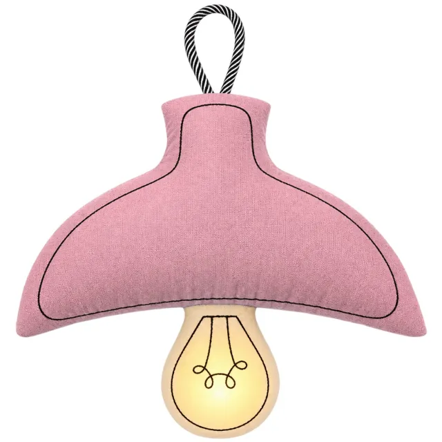 BOECKIE Nachtlampje Roze – Oplaadbaar – 3 Lichtstanden – LED-Licht – Zachte lamp - Knuffellamp - Nachtlamp