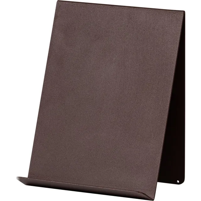 WOOOD Brook Boekenstandaard Staand - Metaal - Donkerbruin - 24x19x14
