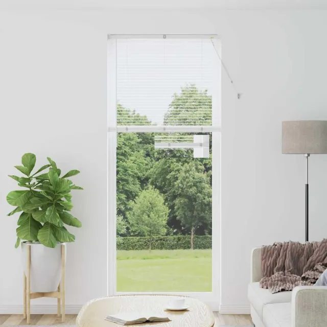 vidaXL Venetiaanse jaloezie Wit 220 x 90 cm 25 mm Aluminium