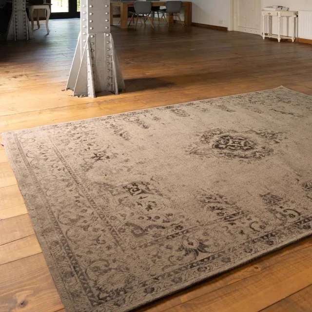 Heritaged Vintage vloerkleed - Nomad grijs/taupe 160x240