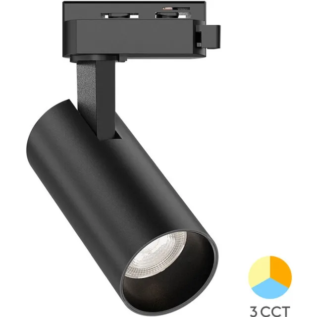 BRAYTRON LED Railspot - Track Spot - Braytron - 1-Fase - 15W 1560lm 38D - Aanpasbare Lichtkleur CCT - Zwart