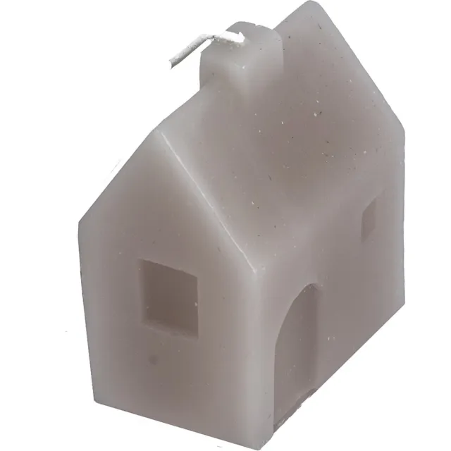 homebound by ky Kaars huis taupe | 6,2x4x8cm | figuurkaars huis