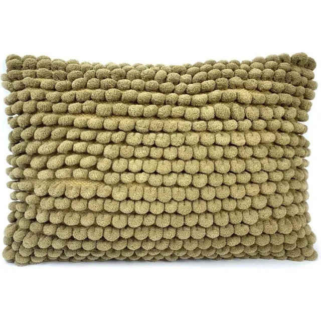 Imbarro Sierkussen - Popcorn - Bruin - 60 Cm X 40 Cm