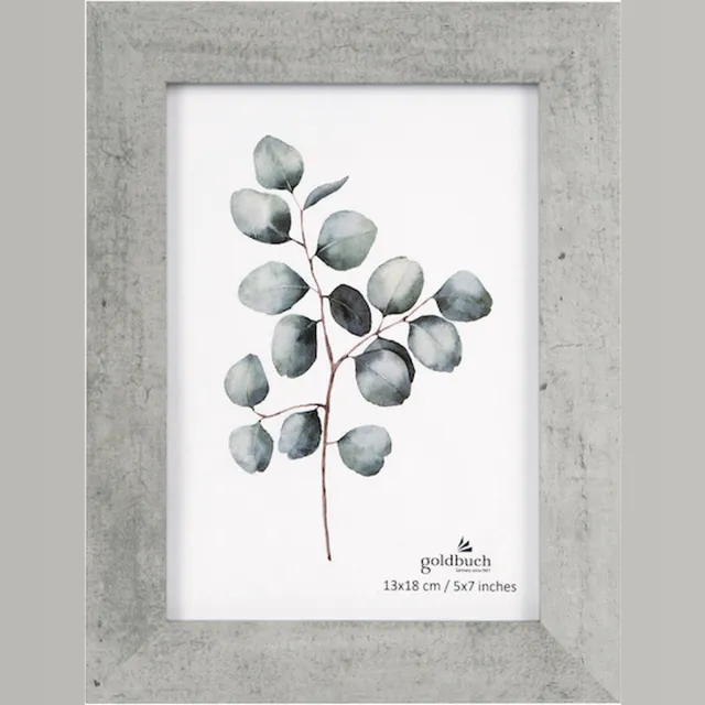 Goldbuch GOL-920363 MDF fotolijst met Betonlook - 13x18 cm Grijs