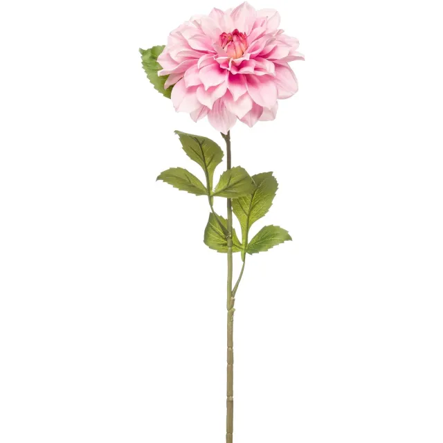 Emerald Kunstbloem Dahlia 72cm lila - Kunstplant voor binnen
