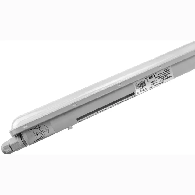 Tsong TL armatuur Tri Proof 1500mm 50W 7750lm - Koelwit 4000K - DALI dimbaar - Koppelbaar - IP65 - 230V