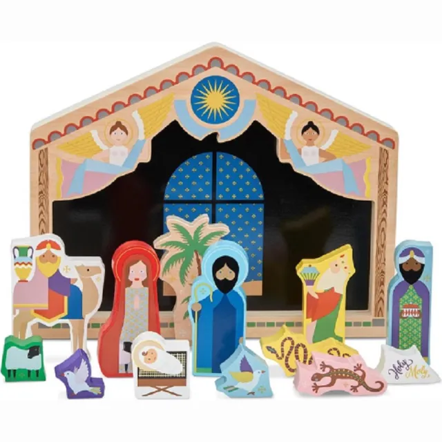 Buro Berger The Crib kerststal door Nynke Tynagel Multi Color