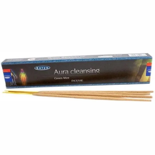 Satya Nag Champa Aura Cleansing (3 pakjes) Beige