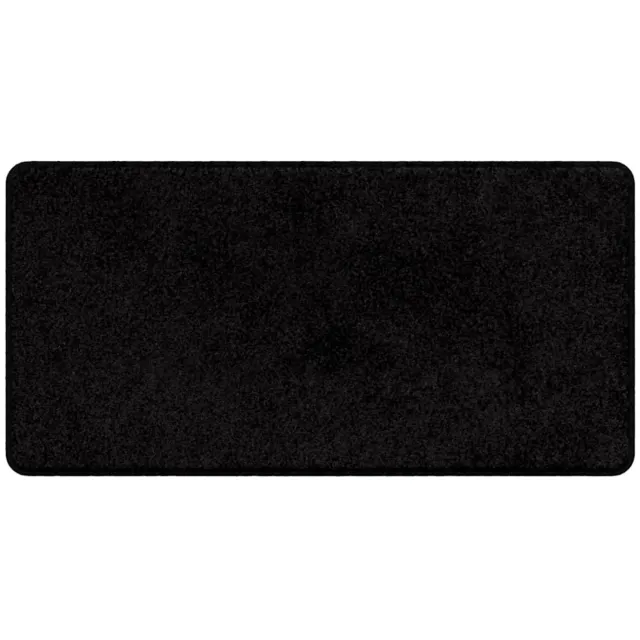 vidaXL Tapijt - Loper - Zwart - 50 - x - 100 - cm - 100% - Polypropyleen - Tuft