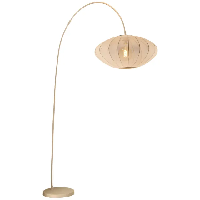 Lucide CORINA - Booglamp - 1xE27 - Beige