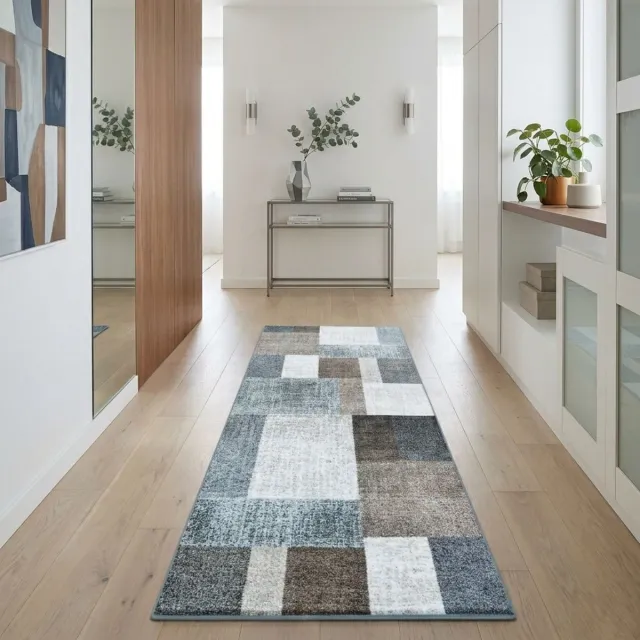 Floordirekt Tapijtloper Lucano - Op Maat - Modern - Antislip Woonvloerkleed - Beige - 80 x 300 cm