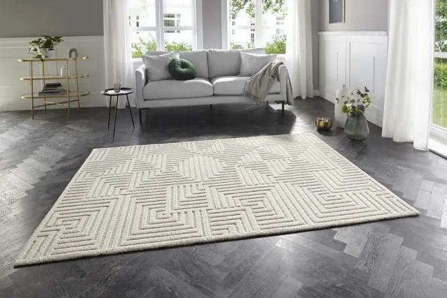 Elle Decoration Laagpolig vloerkleed Manipu Elle Decoration - crème 160x230 cm