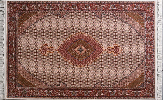 SusaStyle OUTLET - Perzisch Vloerkleed – Riz Mahi Cream – Tapijt 150 x 225 cm creme