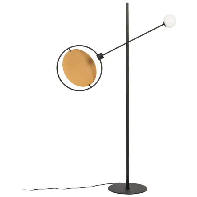 Zuiver Sirius Vloerlamp/ Staande lamp - Zwart