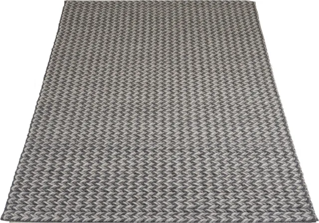 Veer Carpets Vloerkleed Tino Antraciet - Laagpolig Synthetisch Vloerkleed – Modern / Scandinavisch Grijs