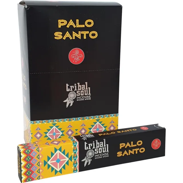 Tribal soul Wierookstokjes Tribal Soul Palo Santo 12 pakjes van 15 gram Multi