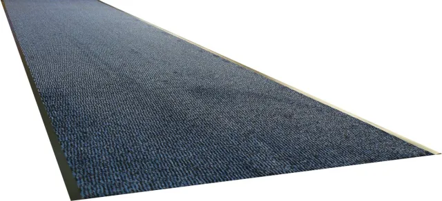 Carpe mathique Deurmat loper Nassau - Blauw - 120 x 600 cm