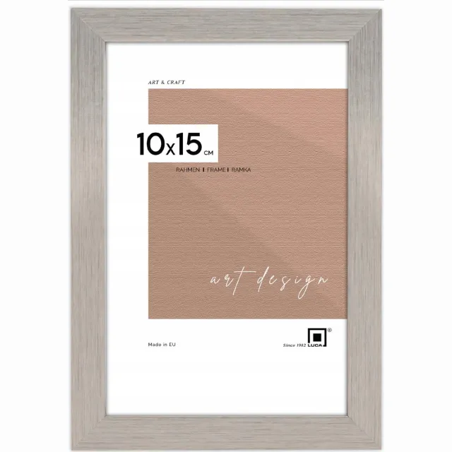 Luca Zilveren Fotolijst 10x15 cm - Elegante Decoratie