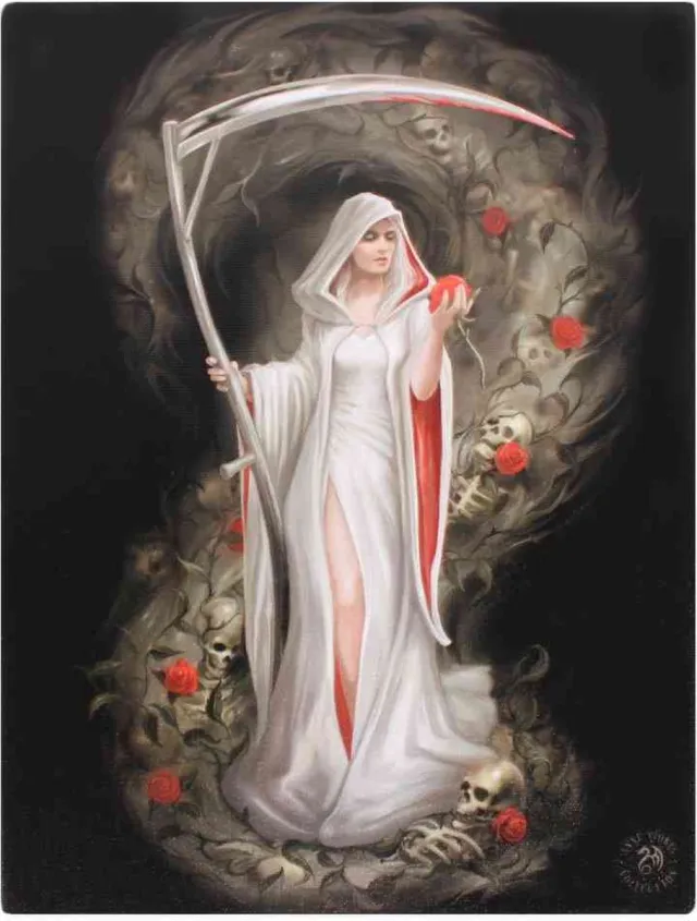 Something Different Anne Stokes - Life Blood - Canvas afbeelding Multicolours
