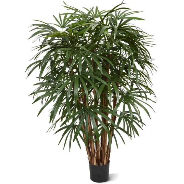 Designplants Raphis Palm XL Kunstplant 130 Groen