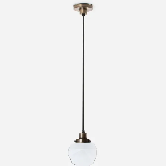 Coloured by Art Hanglamp aan snoer Johanna 20's Brons - Art Deco Trade