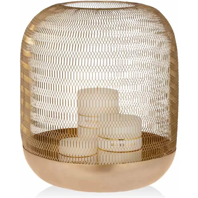 Riverdale Windlicht Oly 42cm goud