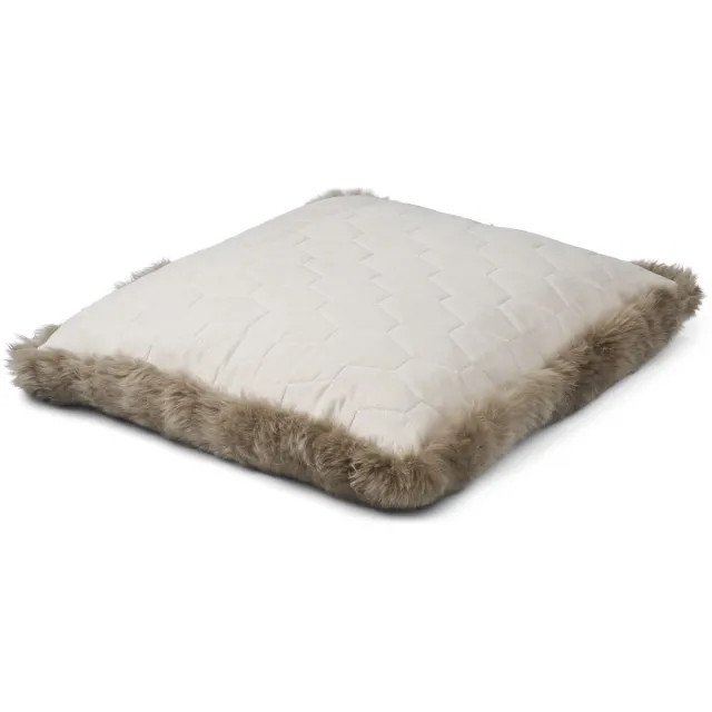 Sheepskin House Maxi Float kussen - LW - 90x90 cm Taupe