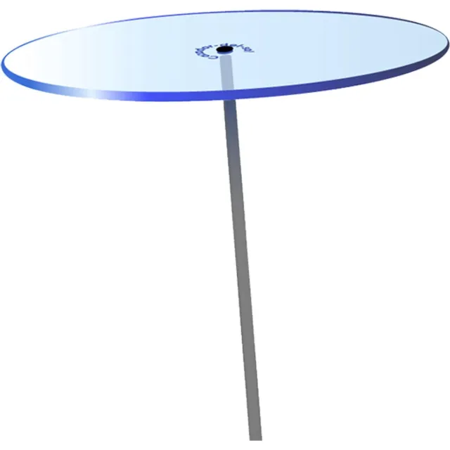 Cazador del Sol Zonnevangers Cazador Del Sol - tuin decoratie voor buiten - Blauw Ø150mm x 120cm Set1