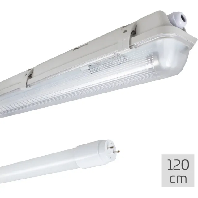 LED's light by Shada LED's Light Complete LED TL lamp met LED buis 120 cm - Binnen en buiten - 2100 lm Wit